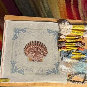 Seashell Embroidery Kit